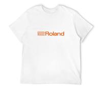Men's Roland Piano Organs T-Shirts White L