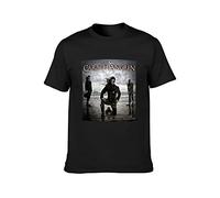 Men's Round Neck T-Shirt Carach Angren Death Came Custom Pure Cotton is More Hygroscopic Black L