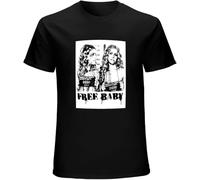 Men's Round Neck T-Shirt Free Baby 3 from Hell Horror Movie Devil's Rejects Corpses Zombie Pure Cotton is More Hygroscopic Manches Courtes(Medium)