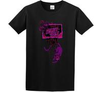 Men's Round Neck T-Shirt Podcast Welcome to Night Vale Radio Cat Crew-Neck t-Shirt Black Manches Courtes(Small)