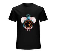 Men's Round Neck T-Shirt The Brian Jonestown Massacre Printed Tee Graphic T Shirt Funny Shirt for Mens Classic Style Black L