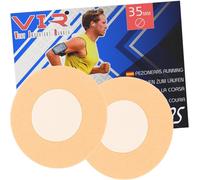 Men's Running Nipple Protection 35mm Disposable-Nipple Cover Man Sport-Running Nipple Protector For Running-Strong Adhesive And Soft Heart,Beige,Sporty.[R136]