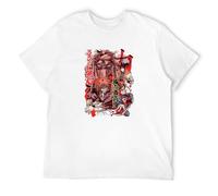 Men's Rurouni Kenshin Enjoystick T-Shirts White 3XL