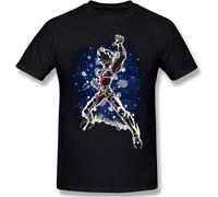 Men's Saint Seiya T-Shirt Short Sleeve Tee Shirt Manches Courtes(XX-Large)