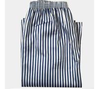 Men's Satin Pajama Shorts L-2XL Sleep Bottoms(Blue White L) | Smooth satin fabric, loose pour fit design, elastic waist, sizes L to 2XL, ideal for warm nights