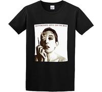 Men's Serge Gainsbourg Love on The Beat T-Shirt Print Tees Short Sleeve O Neck Manches Courtes(Small)