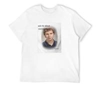 Men's Seth and Evan Superbad Movie Michael Cera T Shirt Id Card Geek Teenagers Cotton Clothes Short Sleeve Tee 6XL Size T-Shirts T-Shirt White XXL