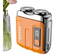 Mens Shaver Trimmer - Beard Shaving Machine, Portable Razor | Precision Facial Hair Cutting Hardware, Waterproof Wet Dry Grooming Tool for Cordless USB Rechargeable Power