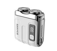 Mens Shavers raser électrique, toiletteur du du visage | à barbe portable, sec humide rechargeable, rasoirs électriques pour les voyages à domicile