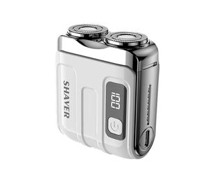Mens Shavers raser électrique, toiletteur du du visage | à barbe portable, sec humide rechargeable, rasoirs électriques pour les voyages à domicile