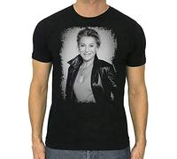 Men's Sheila t-Shirt French Singer chanteuse Francaise Cotton Black M