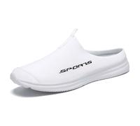 Men's Shoes Summer Slippers Lightweight Casual Shoes Soft Bottom Half Toe A Stirrup Shoes Male Lavable en Machine