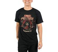 Mens Short Sleeve Shirt Fashion Shirt Steel Panther Death to All But Metal T Shirt Men Casual Shirt Black 3XL