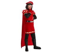 Men's Shrek Lord Farquaad Halloween Fancy Dress Costume | Adult Regal Outfit | Shrek Fancy Dress Costumes Small