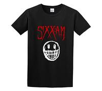 Men's Si Am Live is Beautiful Poster Graphic Printed Funny Tee T-Shirts Black XXL