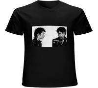 Men's SID Vicious Mugshot Short Sleeve Tee T Shirt Black S