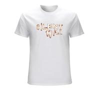 Men's Silent Hill Silent Hill Beach Oversize Tee Shirt Printed 100 Percent Cotton Men Fun Short Sleeves T-Shirts White XL