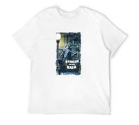 Men's Singin' in The Rain Movie Men S Hip Hop Sexy Girl T-Shirts White L
