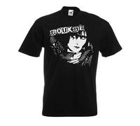 Men's Siouxsie Sioux Siouxsie The Banshees Punk Rock Music T Shirt Black M