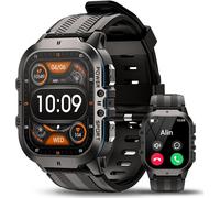 Men's Smart Watch, 1.96 Inch Amoled Women's Smartwatch Watch With 100+ Sports Modes, Pedometer, Music Player, Heart Rate, Waterproof For Android Ios