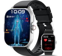 Men's Smart Watch 2.01 Inch Health Smartwatch With Bluetooth Call, Freq¿¿¿C¿ C¿Rd¿¿Q¿¿, T¿¿ Arteré¿Ll¿, S¿¿¿¿2, Mo¿Ét¿¿R De Somm¿¿R, Ip68 Waterproof Sports Watch For Android Ios
