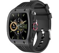Men's Smart Watch With Bluetooth Calls, 1.76 Inch Hd Smartwatch With Ai Function, 123+ Sports Modes/Pedometer/Sleep, Waterproof Ip68, Smart Watch For Android Ios, Black