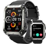 Men's Smart Watch With Bluetooth Calls, Military Smartwatch, 1.83 Inch Hd Touch Screen, Smartwatch For Android Ios, Men's Gift