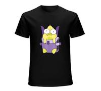 Men's Solar Opposites Funny The Pupa T Shirt 100% Cotton Tops Hipster Short Sleeve Crewneck Tee Shirt T-Shirt Black M