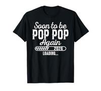 Mens Soon to be Pop again est. 2026 Future New Dad T-Shirt