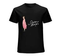 Men's Sorry Baby Hipster Killing Eve Harajuku T-Shirt Feel Soft Black XXL