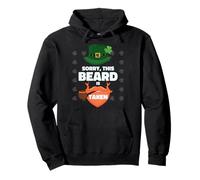 Mens Sorry This Beard is Taken St Patrick Day Beard Sweat à Capuche