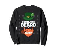 Mens Sorry This Beard is Taken St Patrick Day Beard Sweatshirt