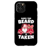 Mens Sorry This Beard is Taken Valentine's Day GNOME Beard is Taken Beard Coque pour iPhone 11 Pro