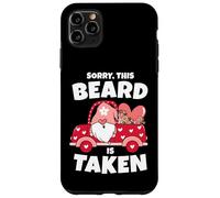 Mens Sorry This Beard is Taken Valentine's Day GNOME Beard is Taken Beard Coque pour iPhone 11 Pro Max