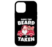 Mens Sorry This Beard is Taken Valentine's Day GNOME Beard is Taken Beard Coque pour iPhone 12 Mini