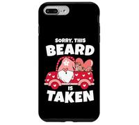 Mens Sorry This Beard is Taken Valentine's Day GNOME Beard is Taken Beard Coque pour iPhone 7 Plus/8 Plus