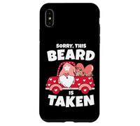 Mens Sorry This Beard is Taken Valentine's Day GNOME Beard is Taken Beard Coque pour iPhone XS Max