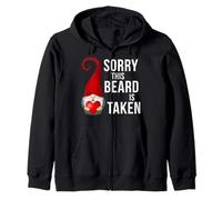 Mens Sorry This Beard is Taken Valentines Nain Barbe Sweat à Capuche