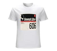 Men's Sound City - Black T-Shirts White XXL