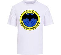 Men's Spetsnaz Emblem Boncka Special Force Emblem Mens Unisex Tee T-Shirts White XL