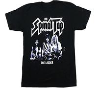 Men's Spinal Tap One Louder Song List Black T Shirt Movie Merch Black S