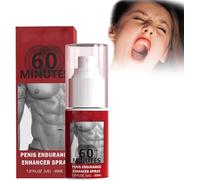 Men's Spray Long Lasting Delay Spray,30ml Men's Enhancer Spray,Men's Energy Strength Massage Cream,Improve The Quality of Love and Make her Love You More. (1Pcs)