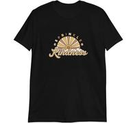 Men's Sprinkles The Happiness and Kindness in Life, Short Sleeve Unisex T-Shirt Black Manches Courtes(Large)