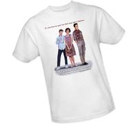 Men's Stab & Wound Poster Sixteen Candles Adult T Shirt T-Shirts White M