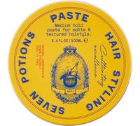 Men's Styling Paste 100ml-Medium Grip Flexible Putty-Matte & Textured Finish-Easy Application-Natural,Vegan,Cruelty Free