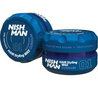 Men's Styling Wax 01-Gumgum 150g-Bubble Gum Fragrance-Natural Shine Finish-Strong Hold-Aqua Wax Hair Gel-Long Lasting Control & Definition