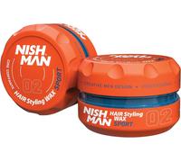 Men's Styling Wax 02-Sport 150g-Tropical Fruit Fragrance-Natural Shine Finish-Strong Hold-Aqua Wax Hair Gel-Long Lasting Control & Definition