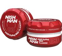 Men's Styling Wax 03-Flaming 150g-Mango Fragrance-Natural Shine Finish-Strong Hold-Aqua Wax Hair Gel-Long Lasting Control & Definition