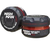 Men's Styling Wax 09-Cola 150 G-Cola Fragrance-Natural Shine Finish-Strong Hold-Aqua Wax Hair Gel-Long-Lasting Control And Definition