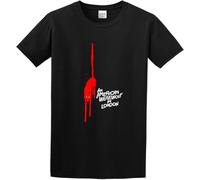 Men's Summer T-Shirt an American Werewolf in London Horror Short Sleeves Black Manches Courtes(XX-Large)